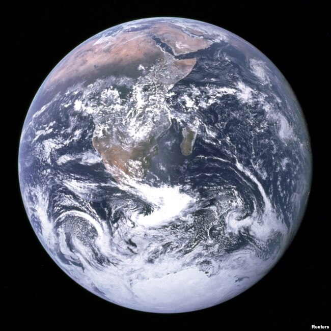 FILE - View of the Earth taken by Apollo 17 crew on December 7, 1972. (REUTERS/NASA/Handout/File Photo)