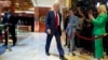 Cựu Tổng thống Donald Trump đi đến cuộc họp báo tại Trump Tower ở New York vào ngày 31/5/2024.