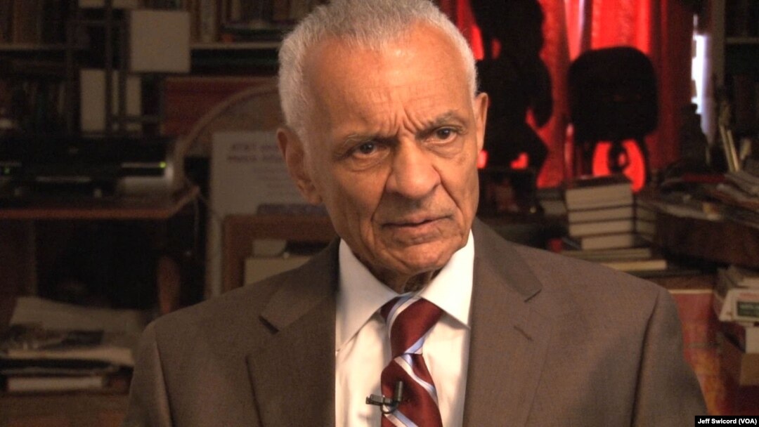 C.T. Vivian, shown at home in Atlanta in June 2015, 50 years earlier told a hostile white sheriff in Selma, Alabama: 'You can't turn your back on justice.' 