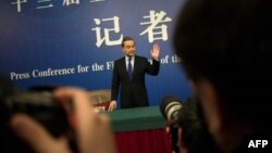 Le ministre chinois des Affaires étrangères, Wang Yi, le 8 mars 2018, à Pékin. 