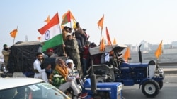 VOA Asia - India farmers protests grow