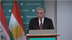 ڕێبەر ئەحمەد، وەزیری ناوخۆی حکومەتی هەرێمی کوردستان، ڕۆژی 12-2-2026 لە پەیمانگای هەدسن لە واشنتن وتارێکی پێشکەشکرد. 