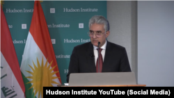 ڕێبەر ئەحمەد، وەزیری ناوخۆی حکومەتی هەرێمی کوردستان، ڕۆژی 12-2-2026 لە پەیمانگای هەدسن لە واشنتن وتارێکی پێشکەشکرد. 