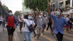 ရန်ကုန်နဲ့မန္တလေးဆန္ဒပြသူတချို့ဖမ်းဆီးခံရ