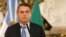 FILE - Brazil's President Jair Bolsonaro talks at the government house in Buenos Aires, Argentina, June 6, 2019.