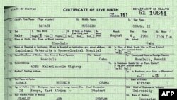 Presidenti Obama bën publike certifikatën e lindjes