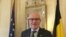 Dirk Wouters, Belgium's ambassador to the United States, is pictured at his residence in Washington. (Natalie Liu/VOA)