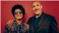 Bruno Mars and Bruno Sammartino are seen meeting for the first time in Pittsburgh, Pennsylvania, Aug. 23, 2017. (brunomars - Instagram) 