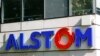 FILE - View of Alstom headquarters outside Paris.