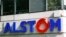 FILE - View of Alstom headquarters outside Paris.