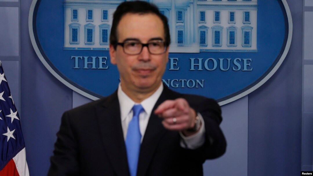 Menteri Keuangan AS, Steven Mnuchin 