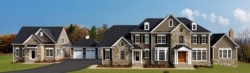 In Virginia, builder Carrington Homes offers an accessory dwelling unit, a second living unit (left), as an option for their new homes. (Photo from builder's website)