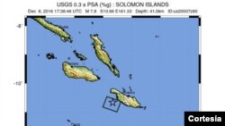 Alrededor de 570.000 personas viven en las Islas Salomón, ubicadas en la zona conocida como Cinturón de Fuego del Pacífico.
