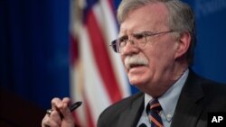 Penasihat keamanan nasional AS, John Bolton 