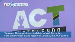 VOA60 Afrikaa - Zanzibar opposition candidate, Seif Sharif Hamad, called for protests after the general election