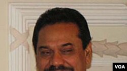 Presiden Sri Lanka Mahinda Rajapaksa