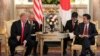 លោក Trump និង​លោក Abe មាន​ទស្សនៈ​ផ្ទុយ​គ្នា​រឿង​សាកល្បង​មីស៊ីល​របស់​កូរ៉េ​ខាង​ជើង