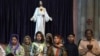 Pakistani Christians attend an Easter service at Sacred Heart Cathedral, in Lahore, Pakistan, April 1, 2018.