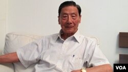2011年7月13日 中国经济学家茅于轼在北京访谈 (美国之音张楠拍摄)