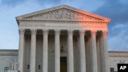 FILE - The U.S. Supreme Court building in Washington is shown Feb. 13, 2016. 
