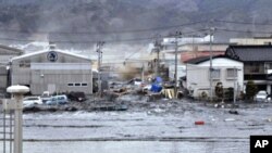 地震和海嘯重創日本東北部