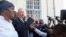 Roy Bennett addresses the media outside the High Court in Harare, May, 10, 2010. 