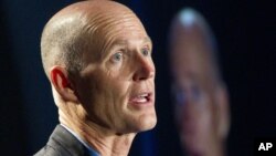 Rick Scott, gobernador del estado de la Florida.