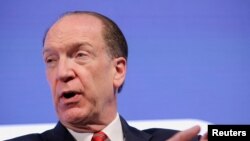 El presidente del Banco Mundial, David Malpass, asiste al evento Reuters NEXT Newsmaker en la ciudad de Nueva York, EEUU, el 1 de diciembre de 2022.