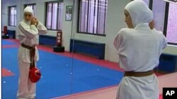 Olympic hopeful, 17-year-old Zeinab Hammoud