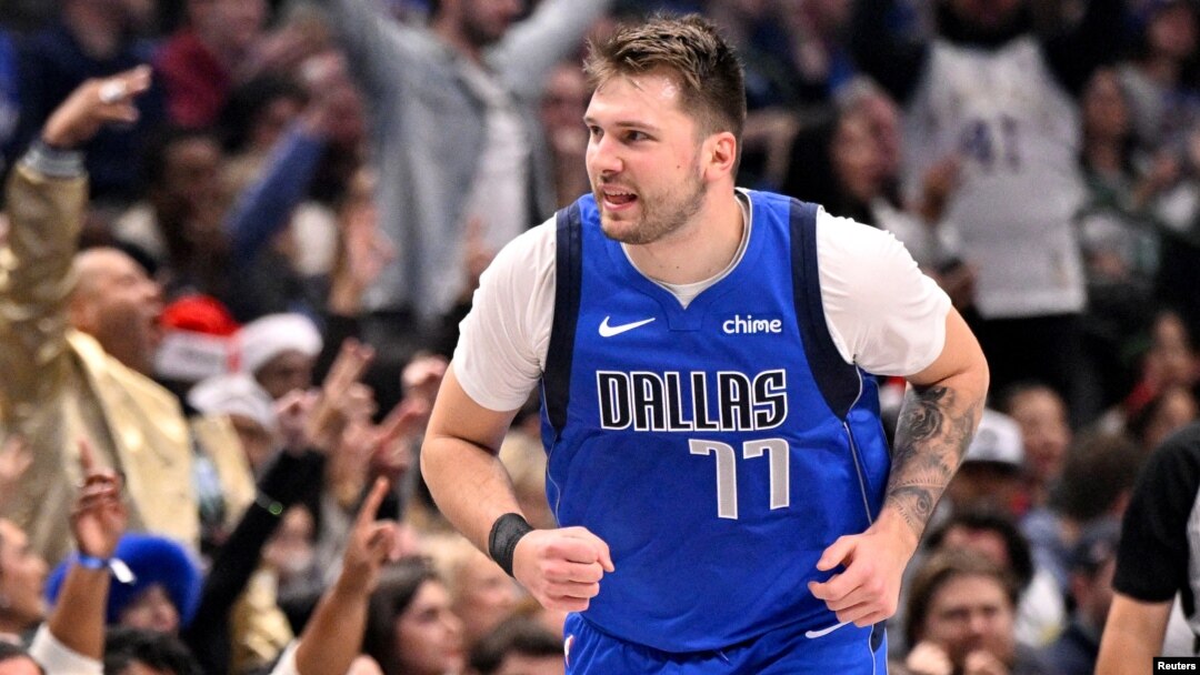 ARHIVA - Luka Dončić na utakmici protiv Minesote 25. decembra 2024. (Foto: Reuters/Jerome Miron-Imagn Images)