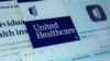 Web stranica kompanije "United Healthcare" na ekranu kompjutera, fotografisnog u New Yorku 29. februara. (Foto: AP/Patrick Sison)