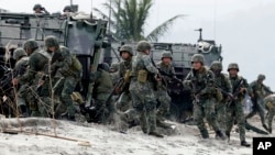 Philippines Military Drill South China Sea