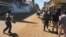 The use of tear gas by police has become common in the streets of Harare as the wave of protests that began in early July continues. (C Mavhunga/VOA) 