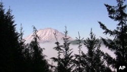 Mt. St. Helen's in the US state of Washington