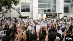 中聯辦外港人遊行