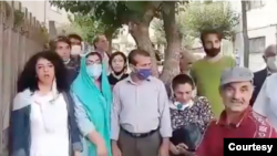 تجمع کنشگران مدنی و فعالان حقوق بشر در تهران برای حمایت از اعتراضات خوزستان