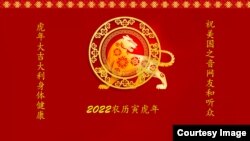 布林肯国务卿2022年农历虎年贺词