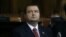 Serbia's prime minister-designate, Ivica Dacic, front, looks on during a parliamentary session in Belgrade, July 26, 2012.