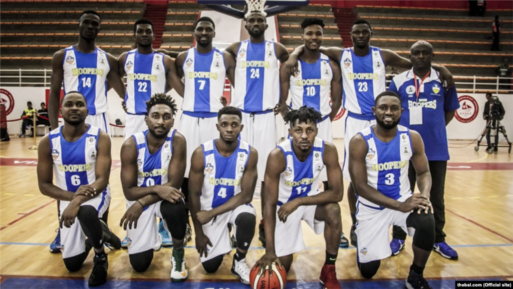 Equipa de basquetebol Rivers Hoopers da Nig&#233;ria 