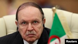 FILE - Algeria's President Abdelaziz Bouteflika.
