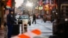 Law enforcement officers work at the site where people were killed by a man driving a truck in an attack during New Year's celebrations in New Orleans, Louisiana, on Jan. 2, 2025.