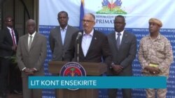 Ayiti: KPT a Anonse yon Operasyon Sere-Boulon nan Kad Lit Kont Ensekirite a