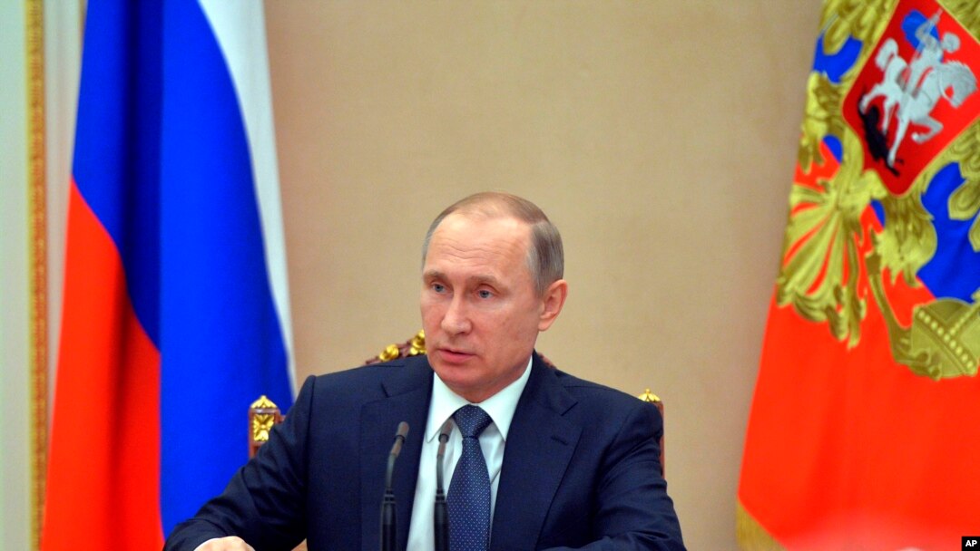 Ruski predsednik Vladimir Putin na sastanku vlade (arhivski snimak)