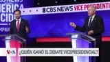 ¿Quién ganó el debate vicepresidencial entre Walz y Vance? 