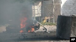 Garoonka Diyaaraha ee Muqdisho oo la Weeraray