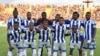 Les joueurs de la Sierra Leone avant le match contre la Côte d'Ivoire, au Stade de la Paix de Bouaké, Côte d'Ivoire, le 3 septembre 2016.