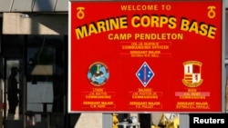 Camp Pendleton, pangkalan Korps Marinir AS di sebelah utara kota San Diego, California (foto: ilustrasi). 