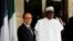 Shugaban kasar Faransa Francois Hollande da shugaban Najeriya Muhammadu Buhari 