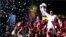Las celebraciones en Doha tras el anuncio de que Qatar habia sido elegido para ser sede del Mundial 2022 han dejado ahora el lugar a las preocupaciones por la organización.
