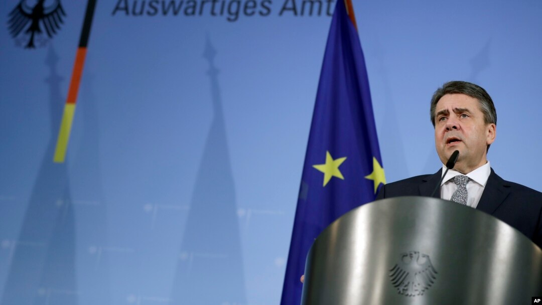 Ngoại trưởng Đức Sigmar Gabriel.